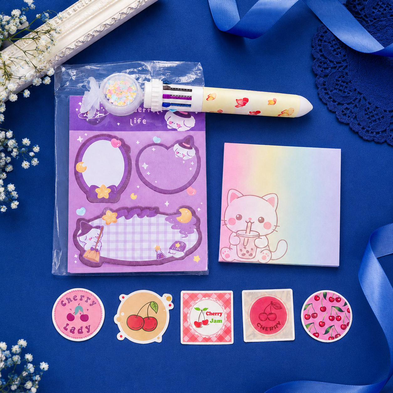 $10 Mini Kawaii Stationery Kit – $15–$20 Retail Value