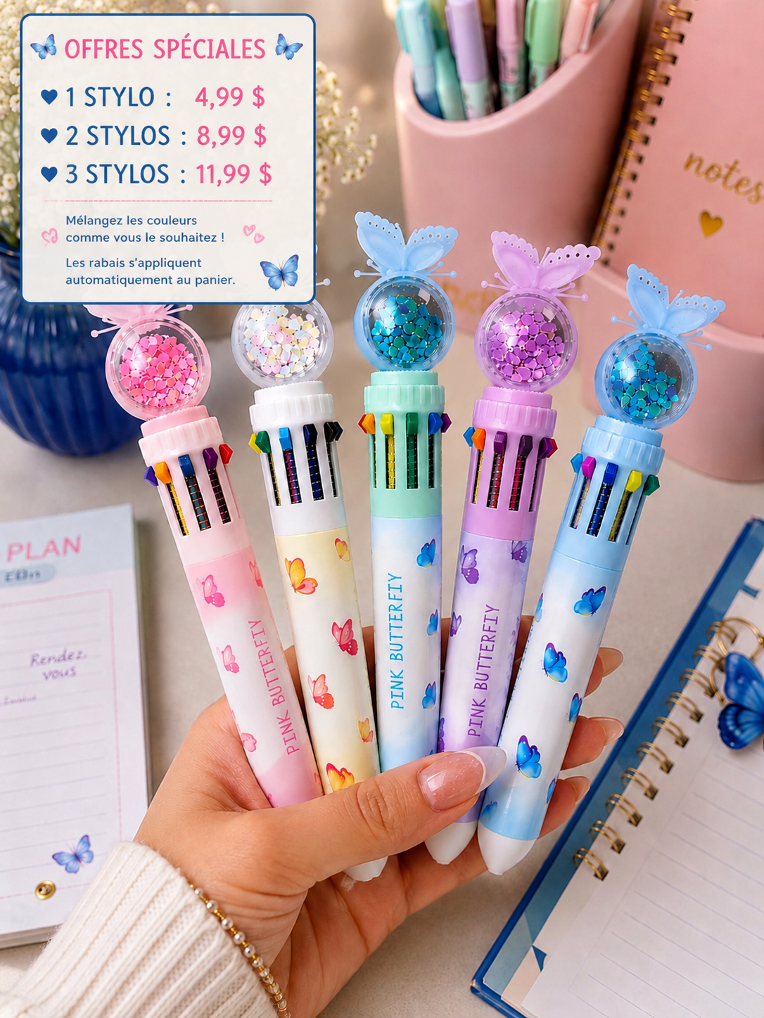 Stylos et crayons fantaisie