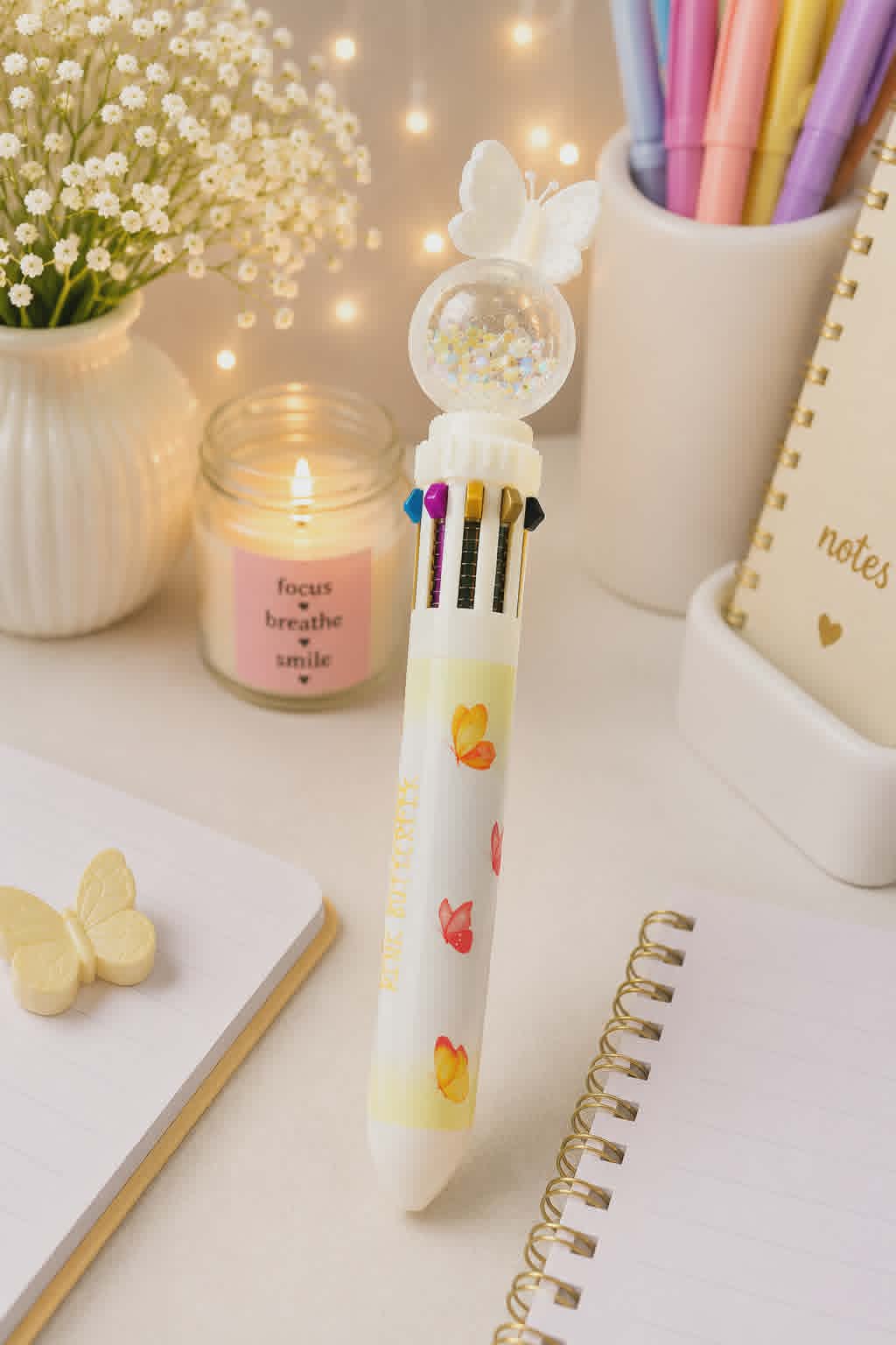 Stylos Papillon 10 couleurs - Plusieurs variantes disponibles