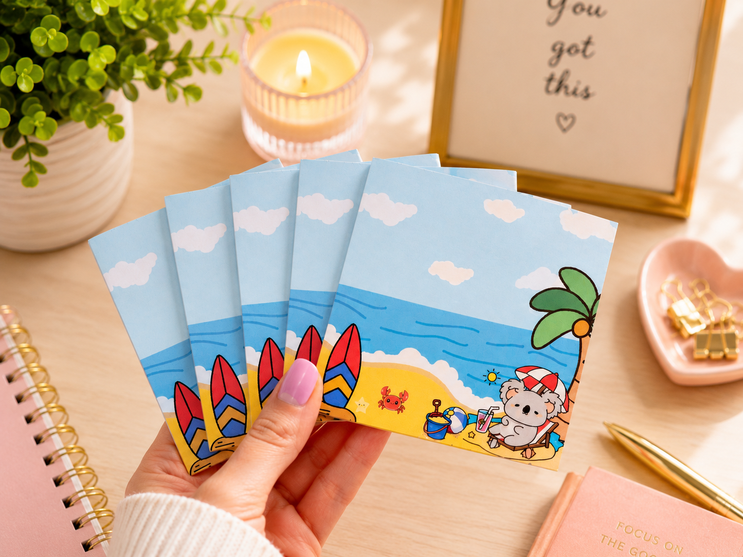 $15 Ensemble surprise Kawaii Papetrie – Valeur entre 35$ et 45$
