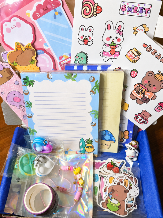 🎁 Boîte Mystère Kawaii – Une surprise pleine de papeterie cute ! Mystery Box