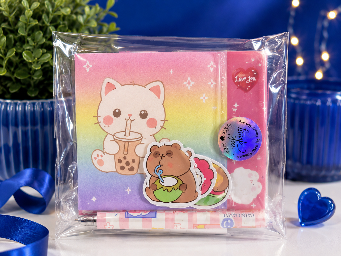 $10 Mini Kawaii Stationery Kit – $15–$20 Retail Value