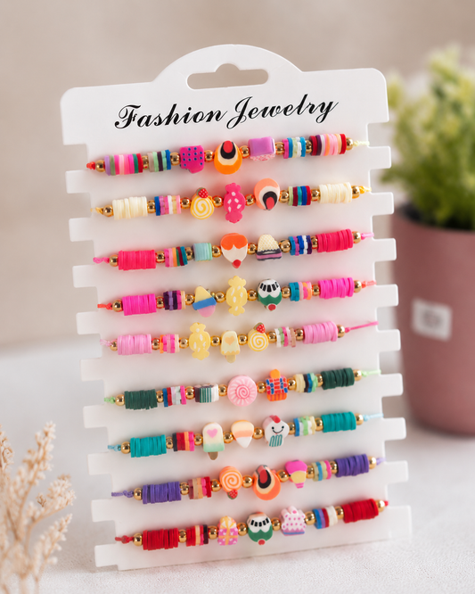 Kawaii Candy Charm Adjustable Bracelet (1 random)⭐