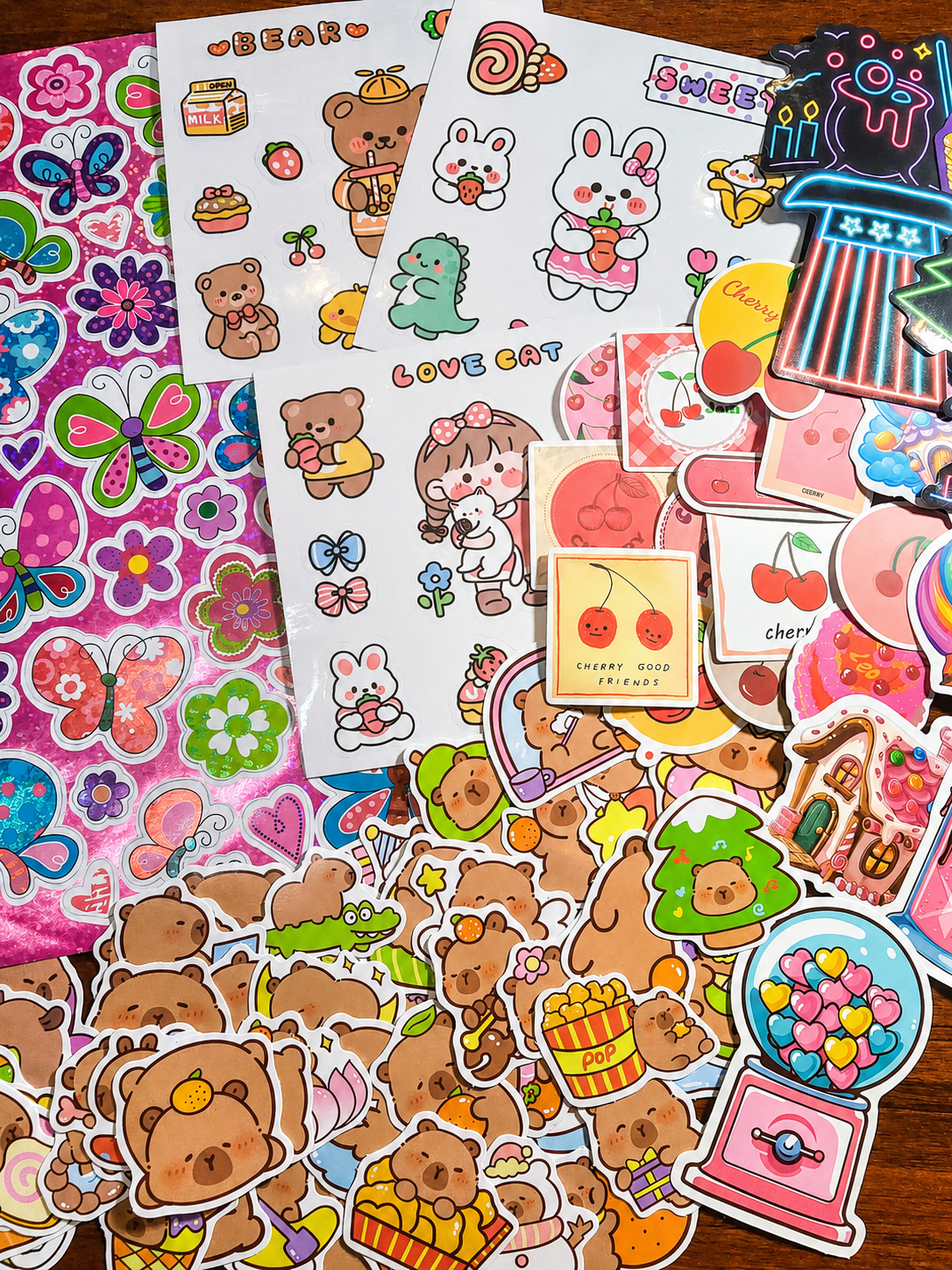 🎁 Boîte Mystère Kawaii – Une surprise pleine de papeterie cute ! Mystery Box, cadeau pour elle, gift.